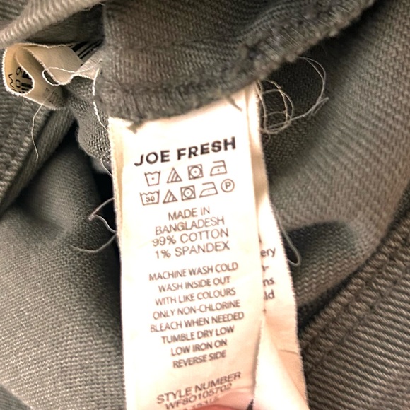 Olive Utility Jacket Military Safari Style Cotton Stretch Cargo Pockets - Picture 9 of 9